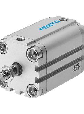 F1E5STO费特紧凑型气缸ADVU-0-10-A-P-A两端带斯弹性LFT缓冲环现