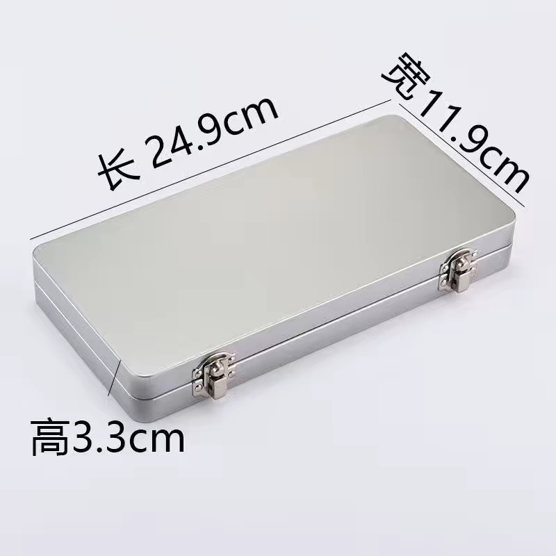 食品级马口铁长方形金属盒包装