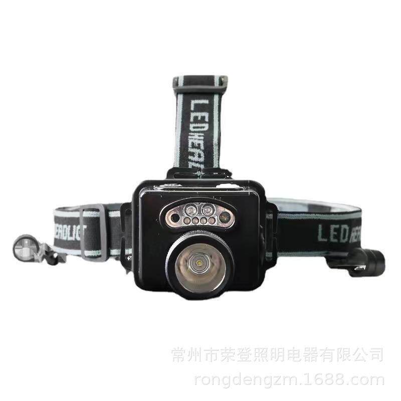 GMD5110智能防爆头灯led手势感应开关电量显示角度可调防水防摔