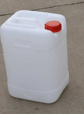 新款20升堆码塑料桶  定制20L加厚闭口方塑料罐 手提20公斤塑料瓶