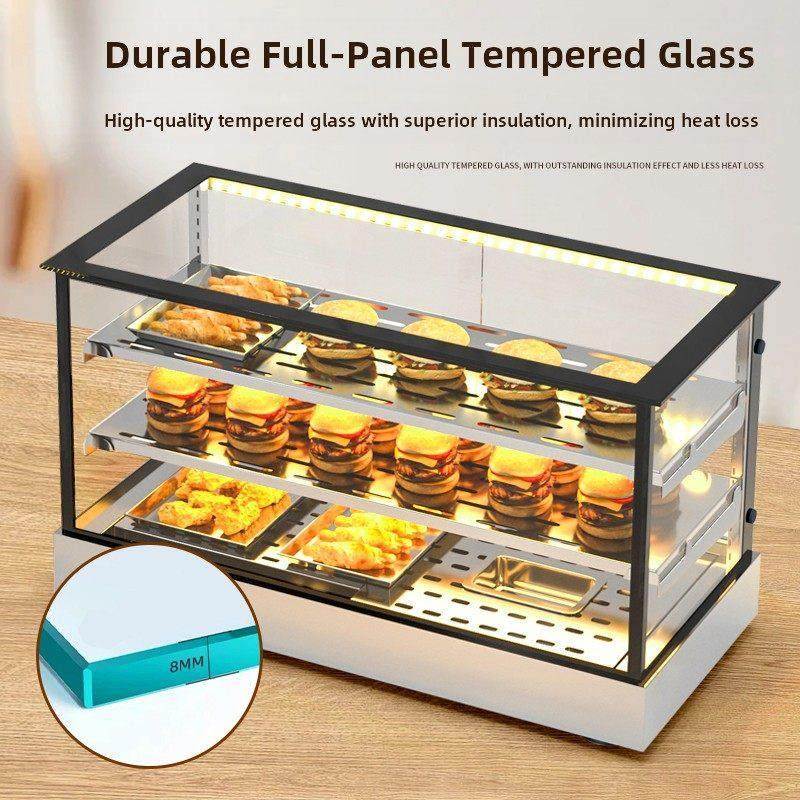 保温柜商业加热恒温显示小保湿盒早餐热风循环显示柜汉堡蛋挞炸鸡,厨房电器,展示柜,淘宝优惠券,粉丝福利购,淘宝优惠卷