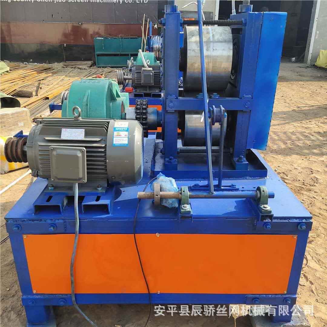 压骄机械辰供应CJ-180 浙江 钢丝扁机 加固条钢筋压机 实体厂扁家