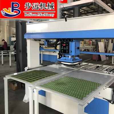 全自动假花下料机视频对位自动对位面膜裁断机