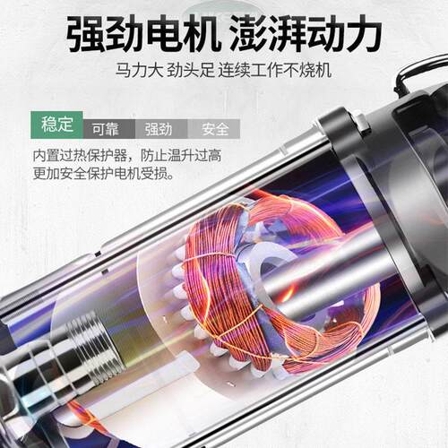 220v量不锈钢水泵家抽用小型农用灌溉清水水机高扬程大流潜抽水泵