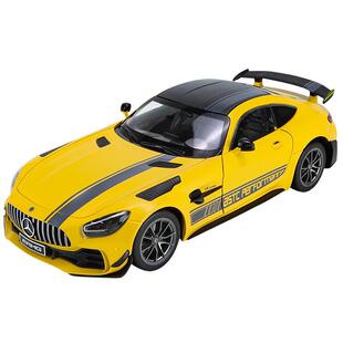 1:18奔驰AMG绿魔GTR车模摆件跑车玩具汽车金属模型合金热销