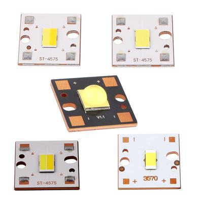 LED灯珠汽车4300K暖黄光50W灯珠4575适用于机车摩托车电瓶车大灯