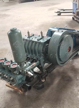 活塞式水泥注浆机顶管调速调压三缸注浆机BW160注浆泵