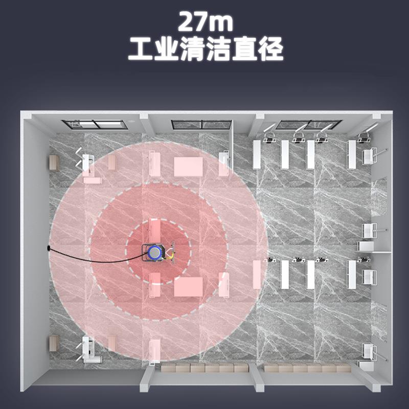 大型车间大号吸尘设备工业用桶式大功率吸力粉尘吸尘机工业吸尘器
