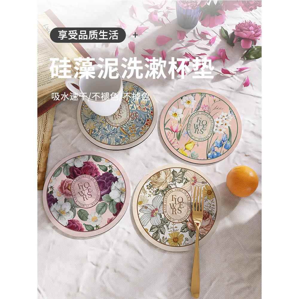 防烫隔热垫餐垫加厚碗垫专用硅藻泥厨房桌布盘垫杯垫家用餐桌垫
