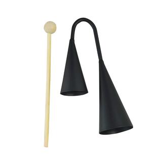 正品阿果音双喇叭音筒早幼儿园奥尔夫打击乐果器乐教具牛铃金属双