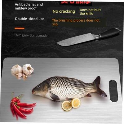 Stainless steel cutting board mildew Proof meat chopping