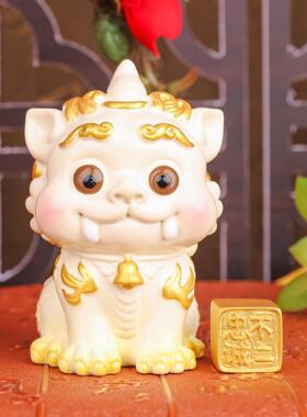 工艺品办公室国潮谛听装饰摆件