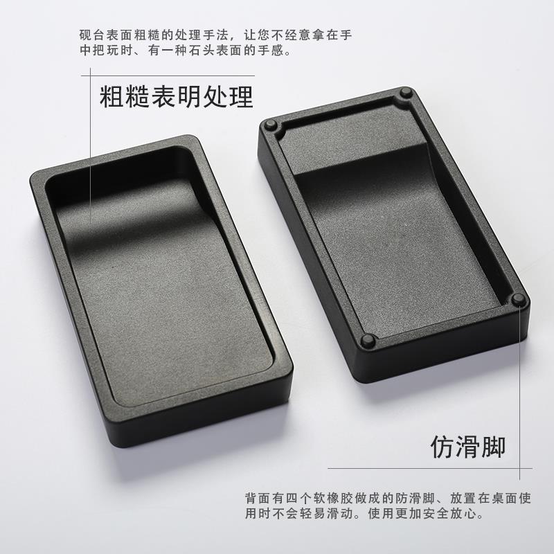 高档轻量砚四平品 学生砚台初学毛笔书法五品文房四宝 精墨盒墨用