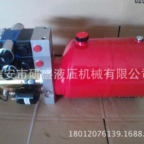 扫雪车挂臂车液压动力元登车桥堆车升降平台用小型动力元