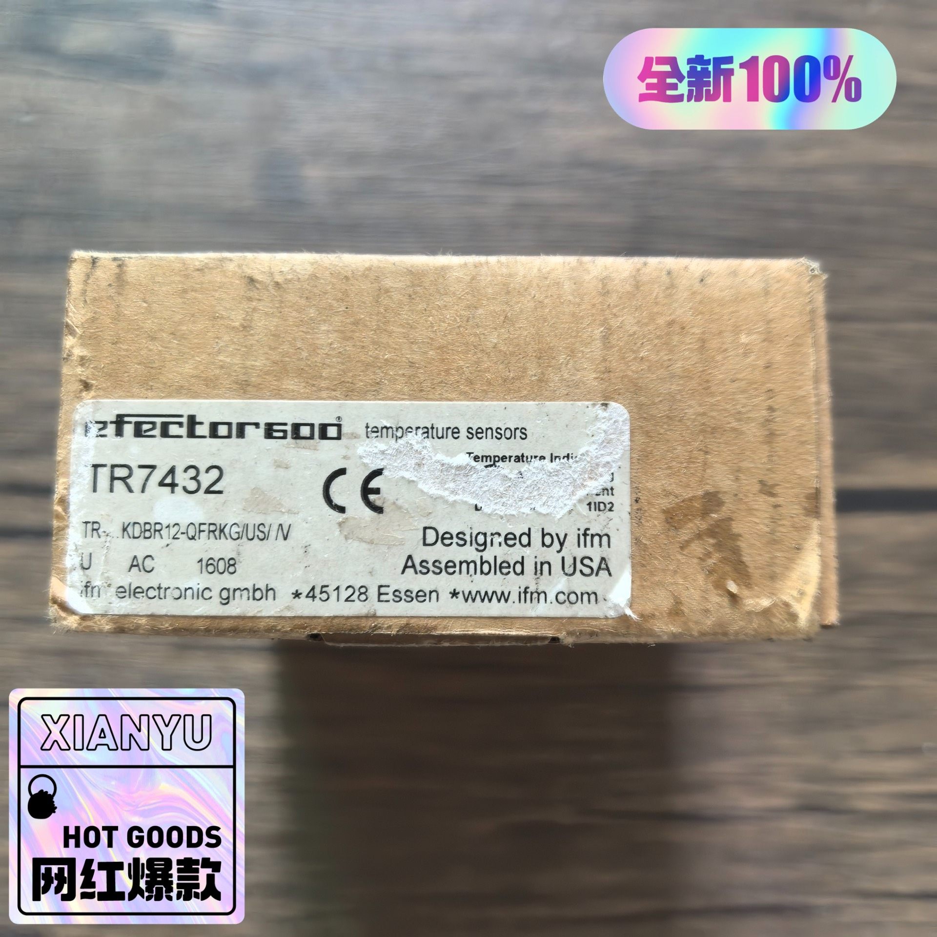 全新原装正品 IFM易福门 TR7432 温度传感器 实物拍