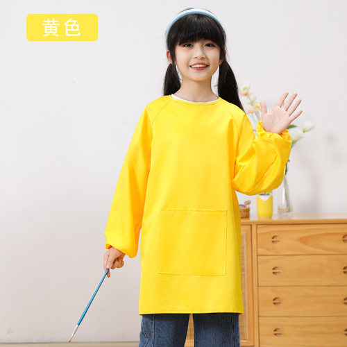 logo幼儿园儿童画画罩衣透气罩衣