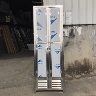 不锈钢波浪板门简易门出租屋单门室外阳台家用门卫生间百叶门现货