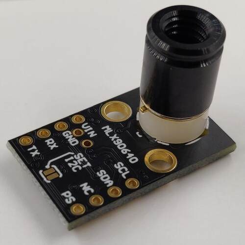 Mlx90640 Ir 32*24红外测温点阵传感器图像模块