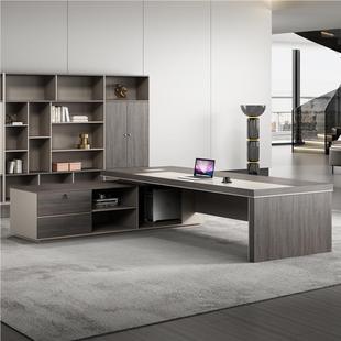 sjrg-K60室办公桌老板桌总裁子单人桌大班台办公理家具经办公桌椅