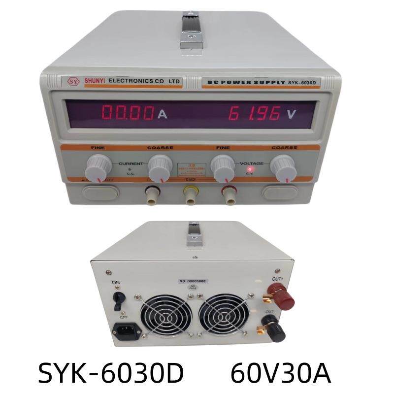直流稳压电源30V60V100V恒压恒流20A30A100ASYK3020开关电源6020