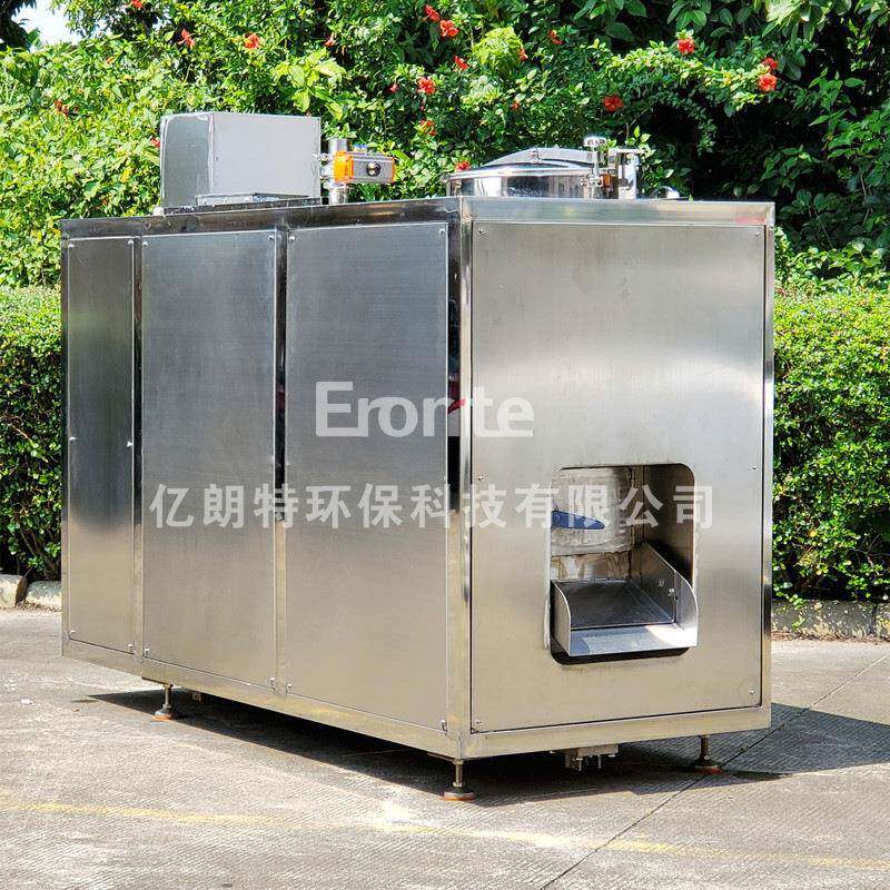 卧式加热搅拌机有机肥餐厨垃圾处理设备厨余发酵搅拌机设备广东