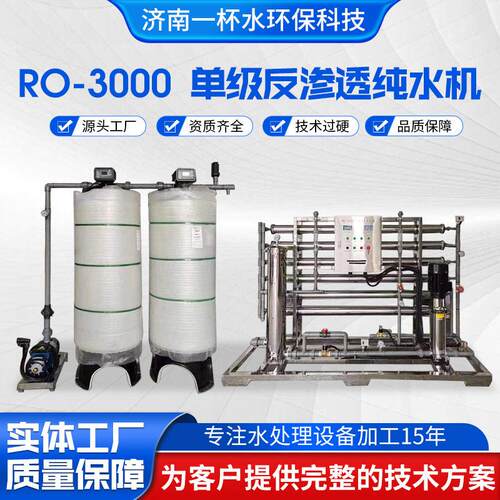 吨/小时反渗透设备不锈钢水处理工业净水反渗透水处理设备