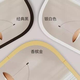 全身镜子贴墙自镜墙面挂式 挂墙穿衣家用试衣镜卧室挂壁HKD绳大镜