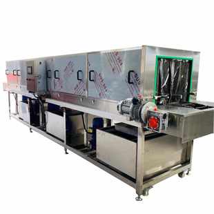 周转筐清洗机 连续式 全自动洗筐机 塑料托盘清洗机