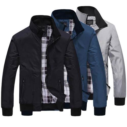 男装外套跨境秋季2020新款上衣服休闲工装jacket春秋中年男士夹克