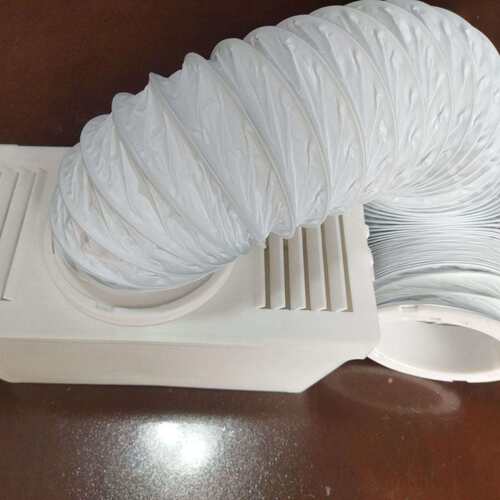 烘干衣机通用纯白风管盒子新风系统干衣机排热风通风软管盒子家用