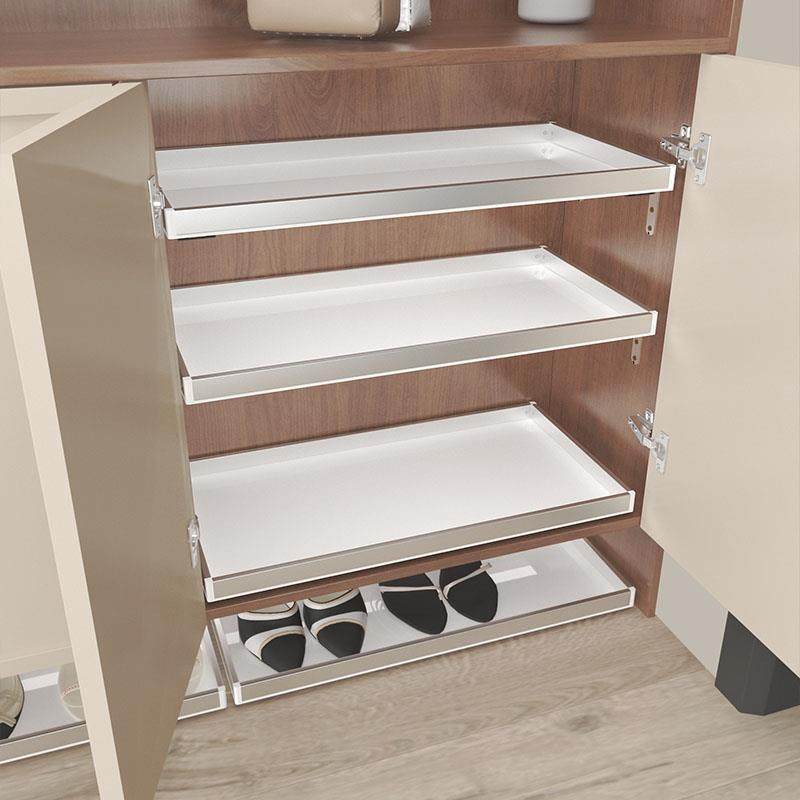 新款鞋柜改造自制家用柜内分层收纳抽屉托盘层板带轨道可悬空安装,商业/办公家具,层板/挂板,淘宝优惠券,粉丝福利购,淘宝优惠卷