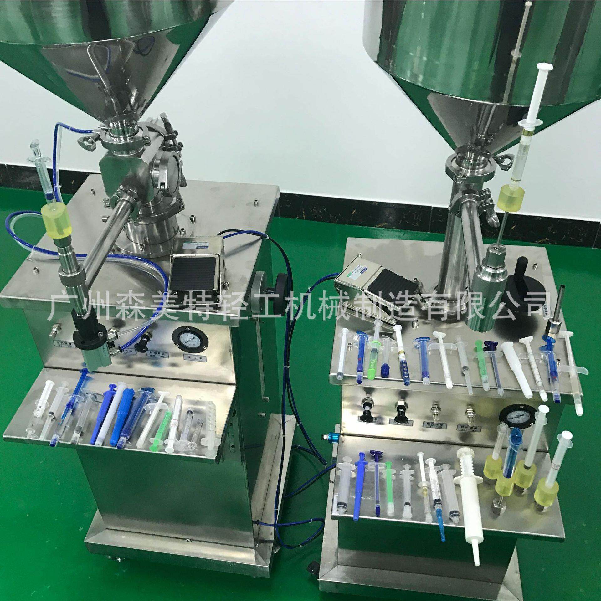 针管灌装机注射器灌装机水光针定量灌装机机膏液两用针管灌装机
