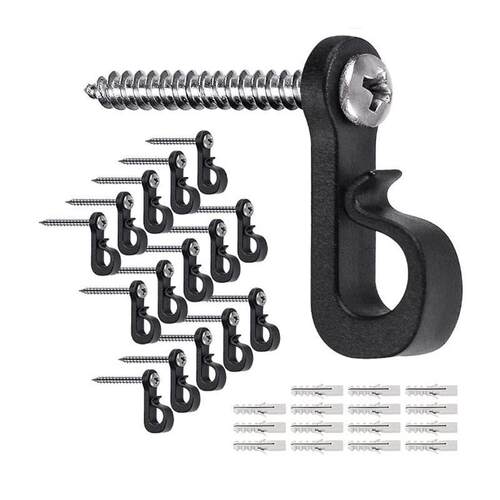Cross-border string light chandelier hooks, screw-in expansi