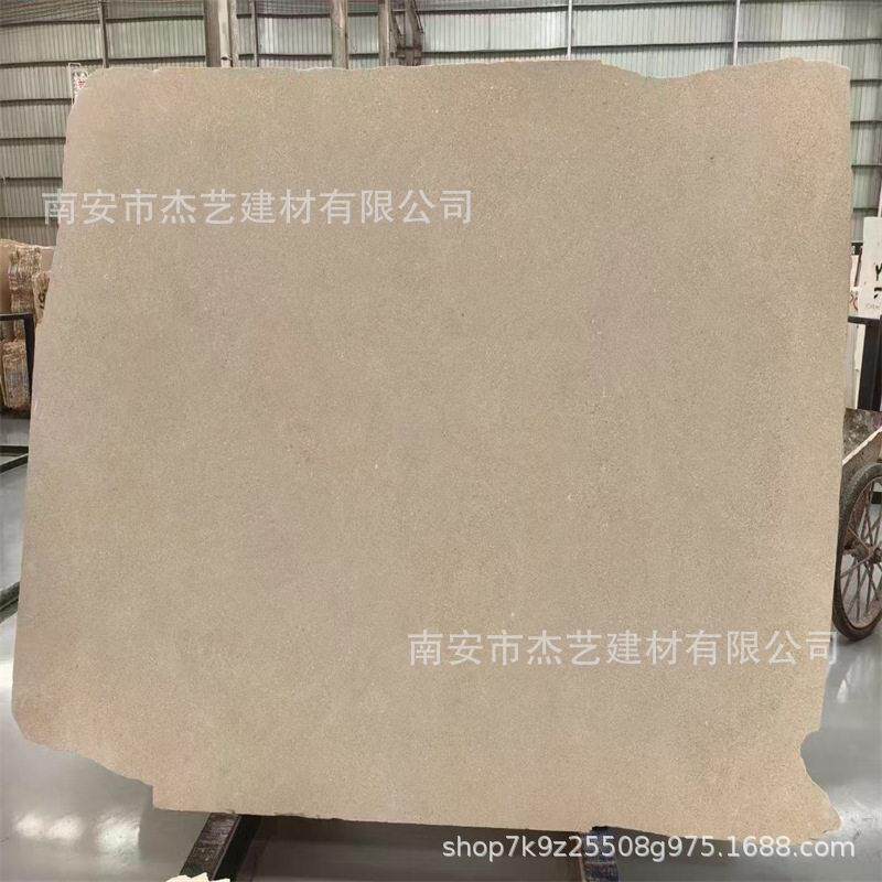 莱姆石金摩卡天然大理石小区别墅外墙干挂定制异型浮雕柱子栏杆