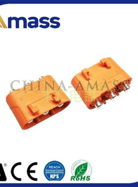 AmaSS新品直流插头 LCC40PB-M公座平替泰科安德森MOLEX进口连接器