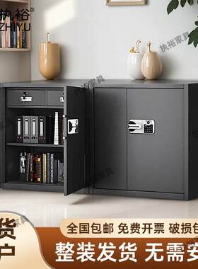 奈高指纹保密柜资料储物柜财务档案柜保险柜矮柜电子密码锁文件柜