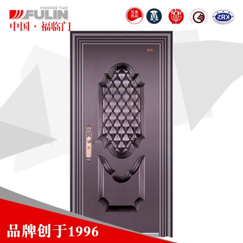 厂家直销甲级家居防盗门锌合金仿铜门户外防晒门阳台门入户门