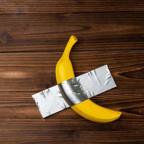 新品胶带香蕉挂件壁挂创意家居工艺品树脂工艺品墙面墙壁挂饰