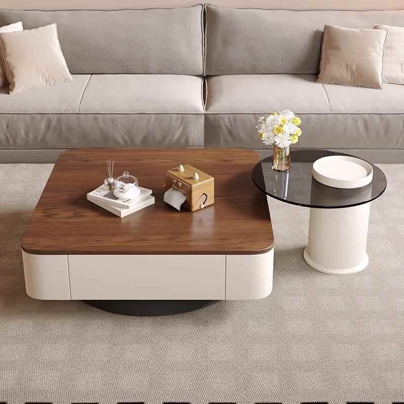 中复古实木茶PBZ几客厅古用小户型家中风胡桃木式色实木方形茶几