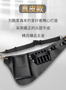 简约实用美发工具包 宠物美容多功能收纳 理发工具包深棕色