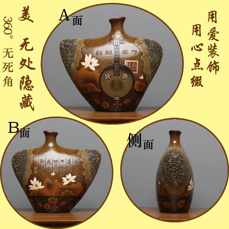 中式复本品因工古陶办瓷客厅居玄关展示家隔断柜博古架摆小件公室