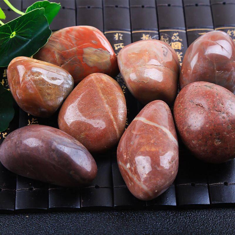 雨花石鹅卵石原产地抛光精品粗沙