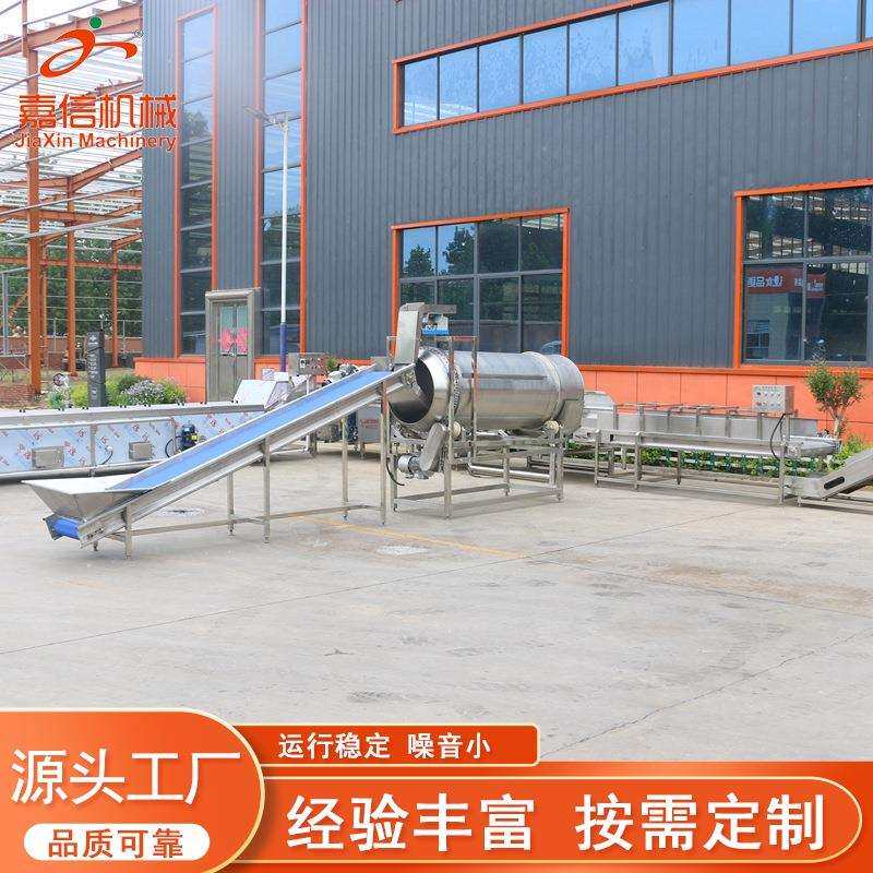 青梅气泡清洗机 不锈钢海带清洗设备 高压式洗果机蒜黄香菜清洗机