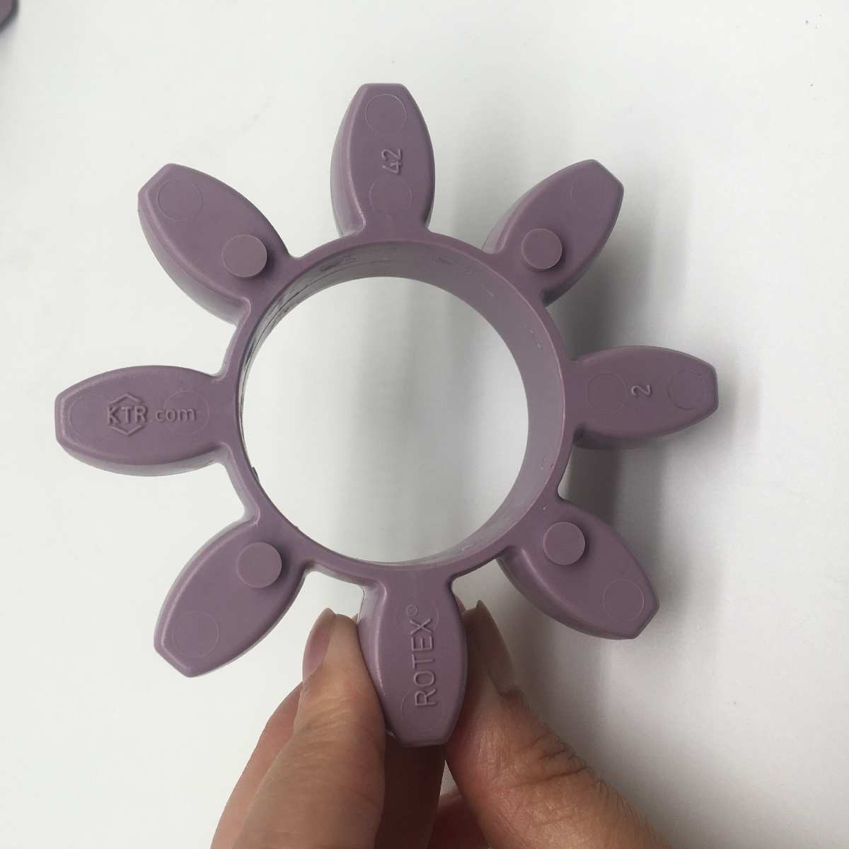 KTR缓冲垫ROTEX-24梅花联轴器紫色弹性体GS24聚氨酯/星型胶块GR24