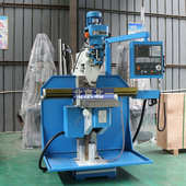 立铣床5hw卧号炮铣床数控铣床5数控xk6330w炮塔cnc塔 两用铣床