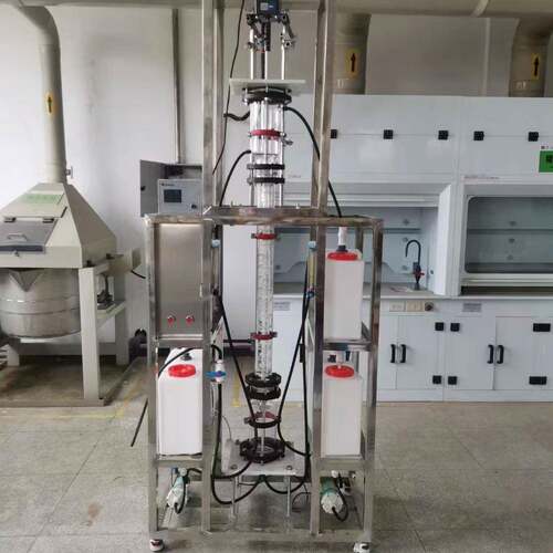 液液转盘萃取塔实验室玻璃萃取器脉冲萃取塔振动萃取塔