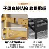 单人28m1意床架带1米双人式 软加厚公寓卧.靠主1不锈钢风.5床头床.