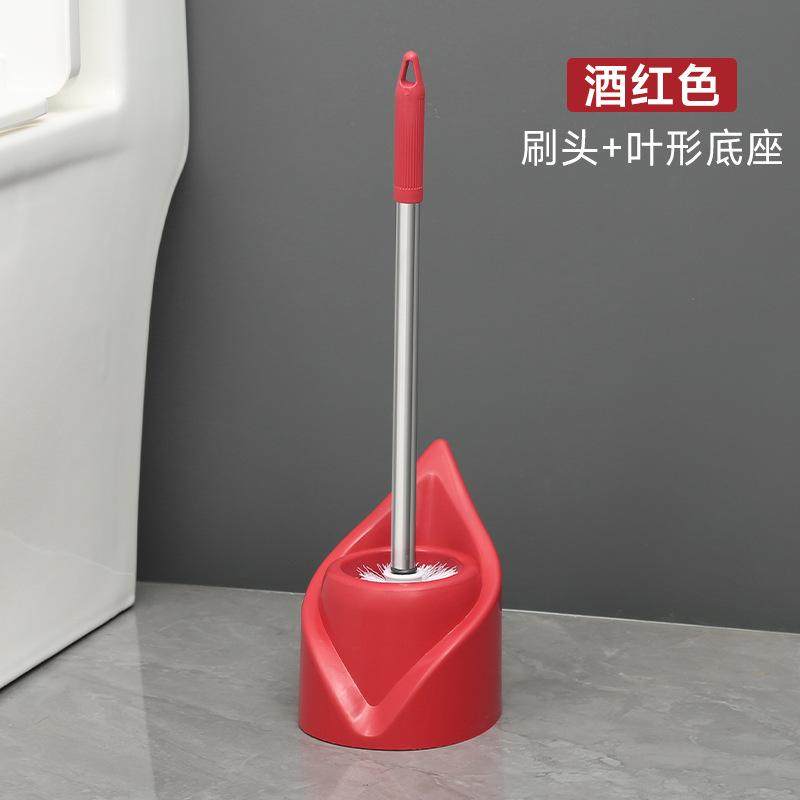 坐便器卫生间清洁硅胶长柄钢丝刷
