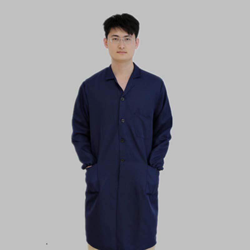 正品加大加肥长大褂作服工运服男女长款蓝大厂褂仓管服松搬紧袖口