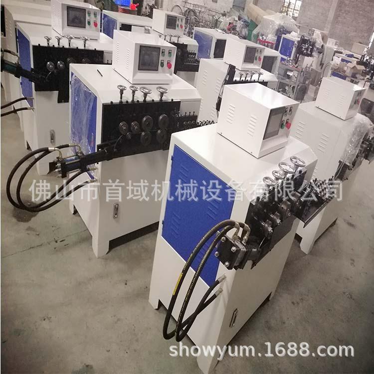 钢筋液压打圈机镀锌丝伺服卷圆机扁铁法兰成型机数控不锈钢弹簧机